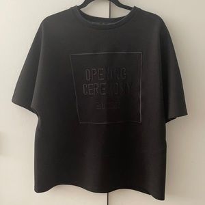 Opening ceremony black tee